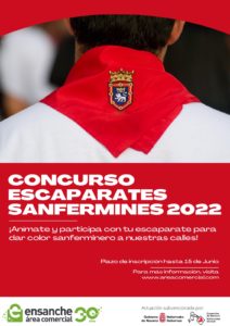 CARTEL ESCAPARATES SANFERMINES 2022
