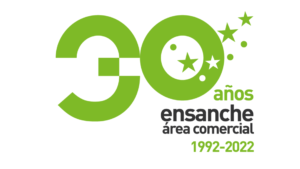 LOGO 30 AÑOS ENSANCHE ÁREA COMERCIAL 1992-2022