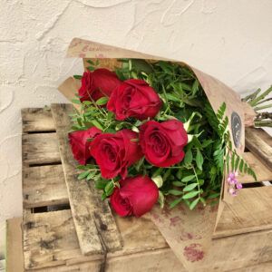 Ramo 6 rosas rojas