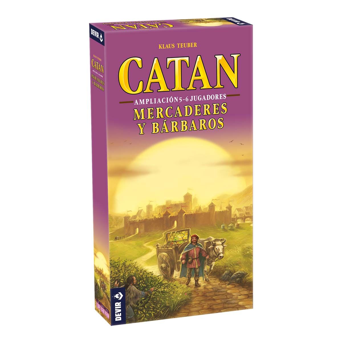 CATAN MERCADERES Y BARBAROS EXP.5-6 JUG.