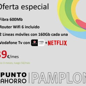 Oferta Wifi y móvil